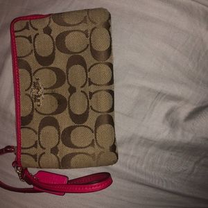 Coach wristlet